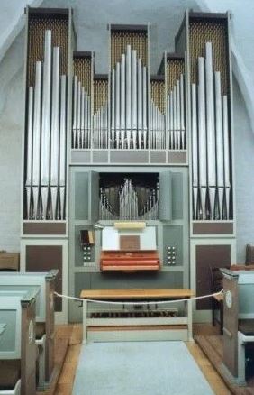 Orgel. Foto: Gårslev Menighedsråd